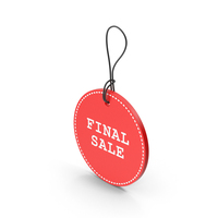 Red Final Sale Tag PNG & PSD Images
