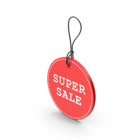 Tag Red Supersale PNG & PSD Images
