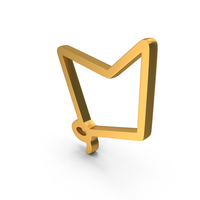 Polygonal Lasso Tool Icon Gold PNG & PSD Images