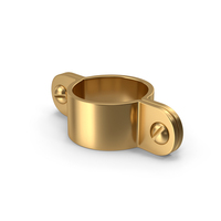 Gold Metal Clamp PNG & PSD Images
