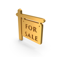 Gold For Sale Board Icon PNG & PSD Images