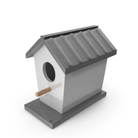 Grey Bird House PNG & PSD Images