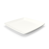 Porcelain Square Flat Plate PNG & PSD Images