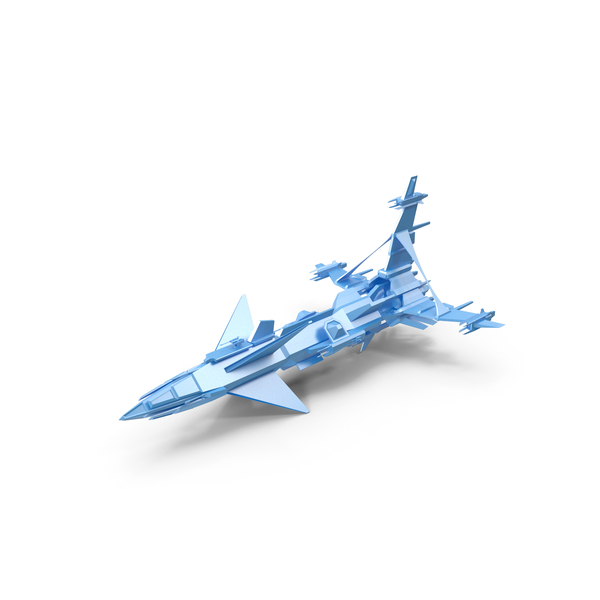 Blue Space Ship PNG & PSD Images