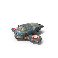 Old Sci Fi Space Ship PNG & PSD Images