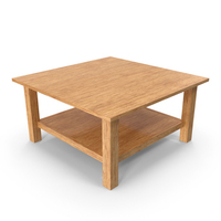 Coffee Table Bamboo Wood PNG & PSD Images