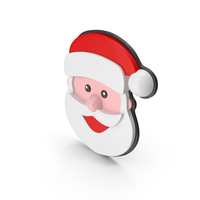 Santa Claus Face PNG & PSD Images