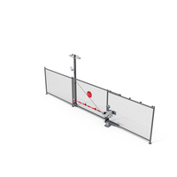 Fence With Automatic Gate PNG & PSD Images