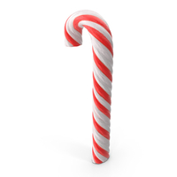 Christmas Red Candy Cane PNG & PSD Images
