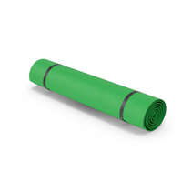 Green Yoga Mat PNG & PSD Images