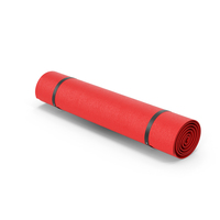 Red Yoga Mat PNG & PSD Images