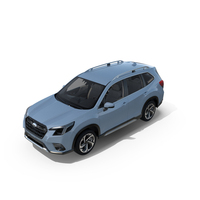 Blue Compact Crossover SUV PNG & PSD Images