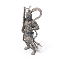 Nio Guardian Statue PNG & PSD Images