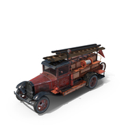 Old Fire Truck PNG & PSD Images