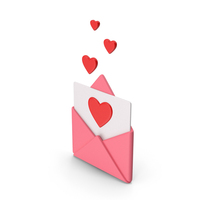 Cartoony Love Message PNG & PSD Images