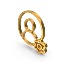 Gold Customize Setting Icon PNG & PSD Images