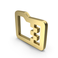 Zip Compressed Folder Symbol PNG & PSD Images