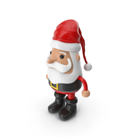 Cartoon Santa Claus Character PNG & PSD Images