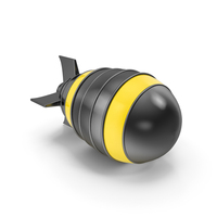 Cartoon Nuke on the ground PNG & PSD Images