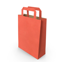 Paper Bag Red PNG & PSD Images