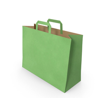 Paper Bag Green PNG & PSD Images