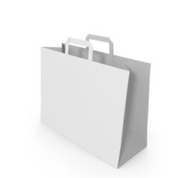 Paper Bag White PNG & PSD Images