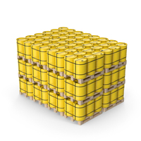 Barrels On Wood Pallets PNG & PSD Images