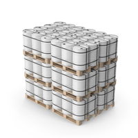 Barrels On Wood Pallets PNG & PSD Images