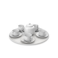 Tea Ceramic Set PNG & PSD Images