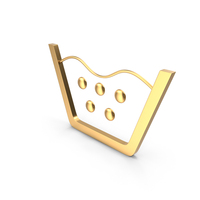 Wash At Or Below 70C Gold PNG & PSD Images