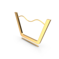Gold Machine Wash Permanent Press Symbol PNG & PSD Images