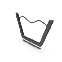 Black Machine Wash Permanent Press Symbol PNG & PSD Images