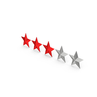 3 Stars Rating PNG & PSD Images