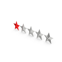 1 Star Rating PNG & PSD Images