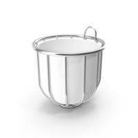 Silver Effect Wall Mounted Toilet Brush Holder PNG & PSD Images
