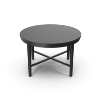 Black Round Table PNG & PSD Images