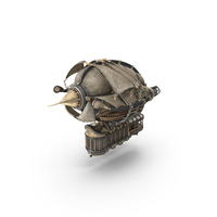Airship Steampunk PNG & PSD Images