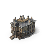 Abandoned Victorian House PNG & PSD Images