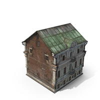 Old Abandoned Townhouse PNG & PSD Images