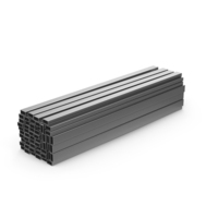 Stacked Metal Bars PNG & PSD Images