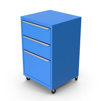 Blue Toolbox On Wheels PNG & PSD Images