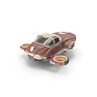 Sci Fi Flying Machine PNG & PSD Images