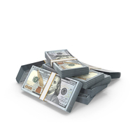 Stack of 100 Dollar Bills PNG & PSD Images