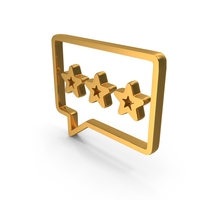 Feedback Bubble Speech Bubble  Feedback Icon Gold PNG & PSD Images