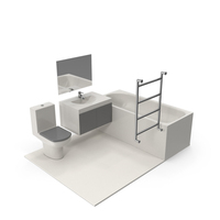 Bathroom Size And Space Arrangement PNG & PSD Images