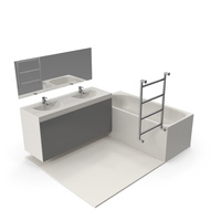 Bathroom Size And Space Arrangement PNG & PSD Images