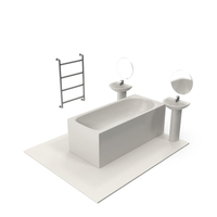 Bathroom Size and Space Arrangement PNG & PSD Images