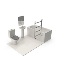 Bathroom Size And Space Arrangement PNG & PSD Images