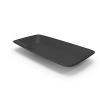 Black Rectangular Flat Plate PNG & PSD Images