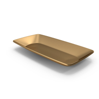 Bronze Rectangular Flat Plate PNG & PSD Images